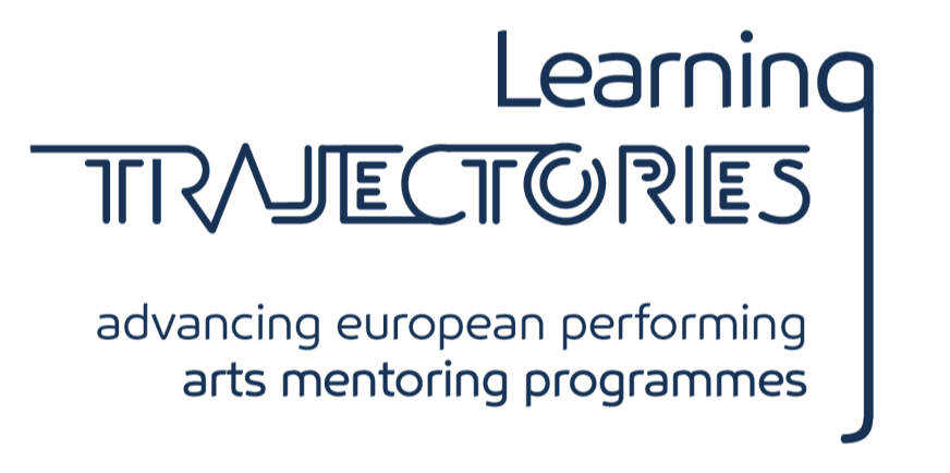 Learning Trajectories logo. Tagline: 'Advancing European performing arts mentoring programmes'.